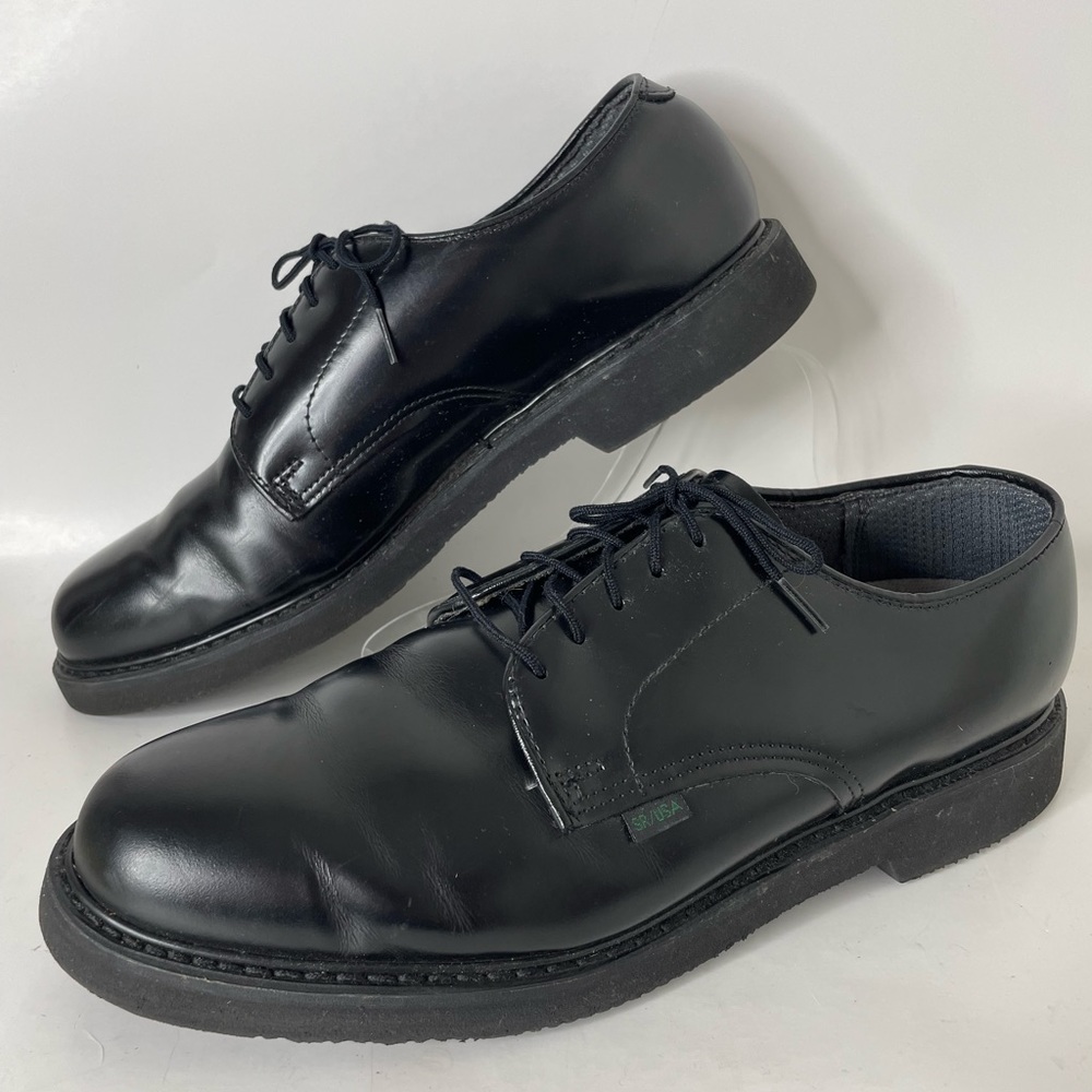 Bates Lites Black Uniform Oxford Work Shoes SR56 Men’s 11 D - Picture 7 of 12